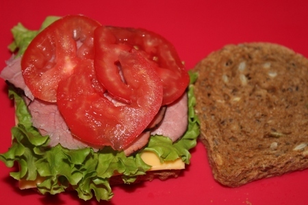 Сендвич с ростбифом: шаг 6