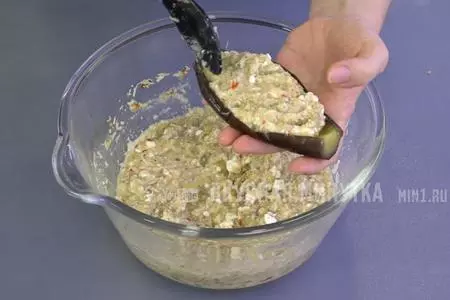 Закуска сентября – фаршированные баклажаны!: шаг 3