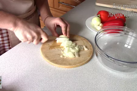 Фаршированные перцы без мяса с необычным ингредиентом: шаг 4