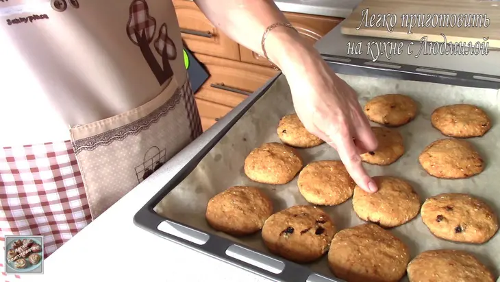 Печенье с кунжутом и черносливом! ароматное и рассыпчатое!: шаг 11