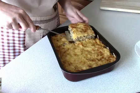 Сочная, сытная и вкусная запеканка! без мяса! уникальный рецепт!: шаг 10