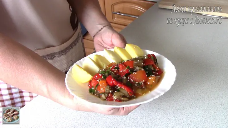 Теплый салат или холодная закуска? выбирайте! вкусно и полезно!: шаг 12