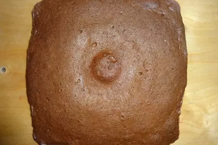 Быстрый шоколадный мини-торт с орехами: шаг 7