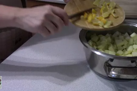 Янтарно-золотистое, ароматное и очень вкусное варенье из кабачков! готовлю каждый год!: шаг 2