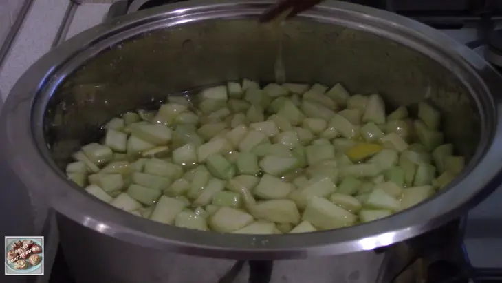 Янтарно-золотистое, ароматное и очень вкусное варенье из кабачков! готовлю каждый год!: шаг 5