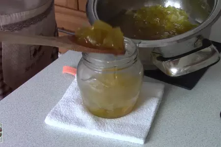 Янтарно-золотистое, ароматное и очень вкусное варенье из кабачков! готовлю каждый год!: шаг 7