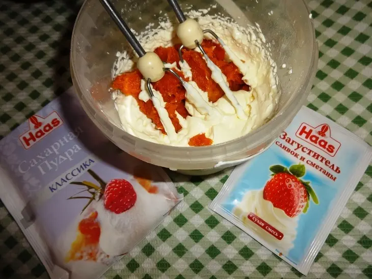 Десертный крем из сметаны и кураги: шаг 5