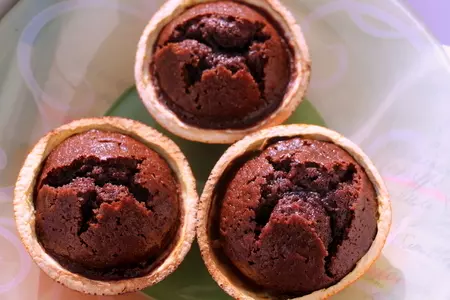 Шоколадные кексы в апельсиновой кожуре: шаг 4