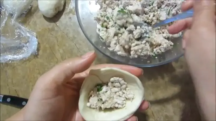 Самса с мясом: шаг 4
