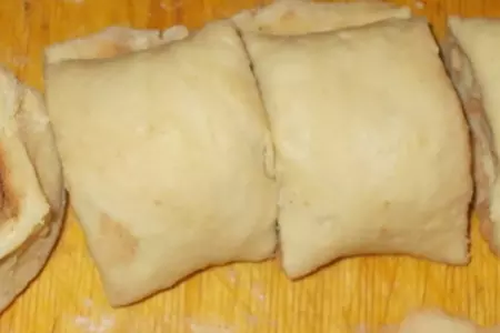 Булочки с  мармеладом, орехами и корицей: шаг 5