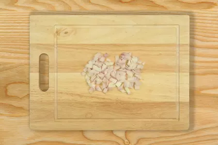 Мини пицца на чипсах: шаг 2