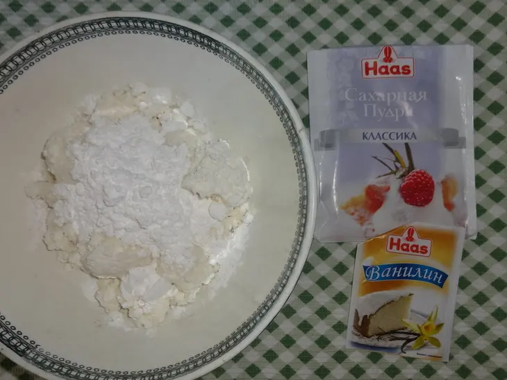 Творожные кексы с яблоками и изюмом: шаг 2