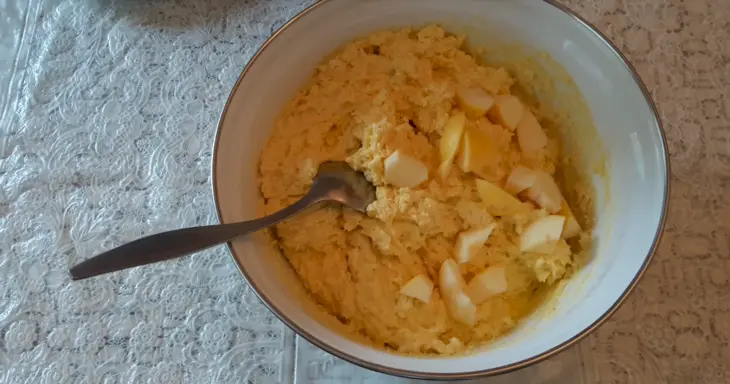 Яблочный пирог: шаг 3