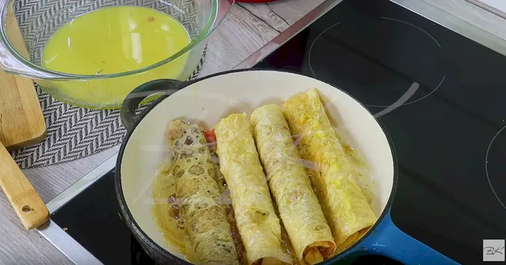Французский тост из лаваша 4 самые вкусные начинки: шаг 7