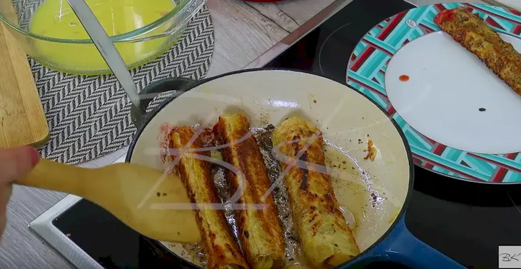 Французский тост из лаваша 4 самые вкусные начинки: шаг 8