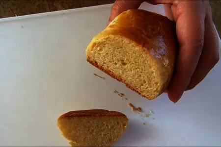 Даже если вам кажется тесто жидким, не добавляйте муку / идеальное тесто для булочек: шаг 9