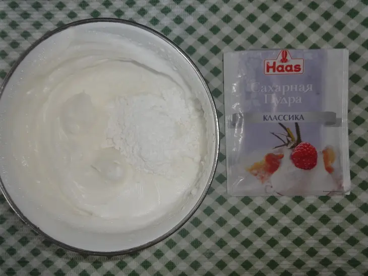 Творожный пирог с яблоками под меренгой: шаг 7
