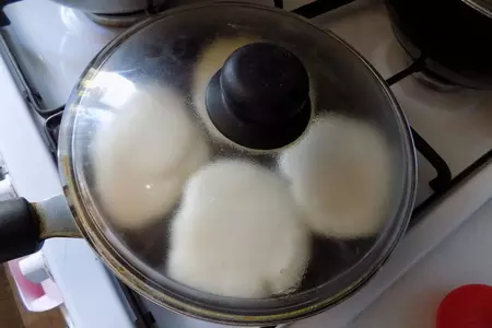 Десертные оладьи с цельными дольками яблок: шаг 7