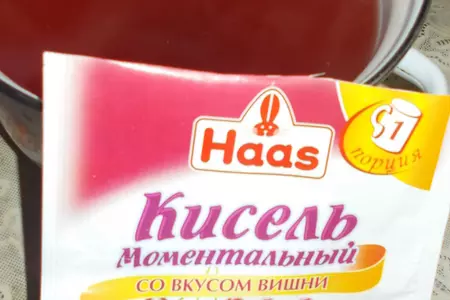 Кисель вишневый: шаг 2