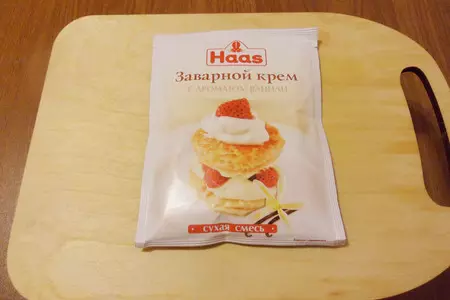 Торт "наполеон" с фруктами: шаг 8