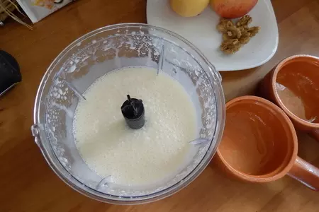 Быстрый десерт из творога и яблок.: шаг 3
