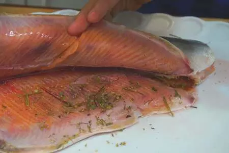 Рыба по-царски с овощами запеченная в духовке: шаг 3