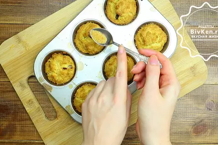 Маффины из рисовой муки с клюквой: шаг 6