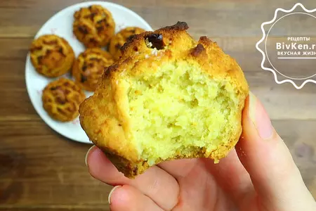 Маффины из рисовой муки с клюквой: шаг 7