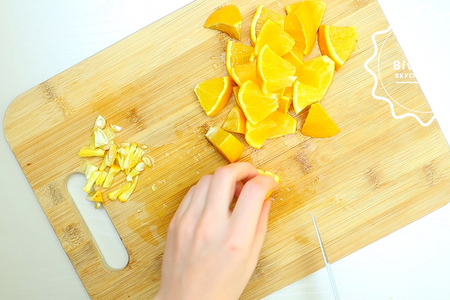 Сочный апельсиновый кекс простой рецепт: шаг 1
