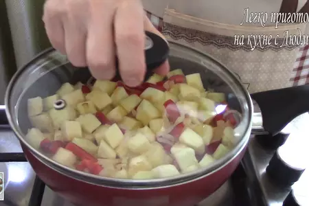 Нежные и вкусные кабачки с перцем в сметане!: шаг 3