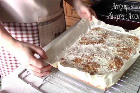 Вкусный и ароматный пирог на кефире.: шаг 7
