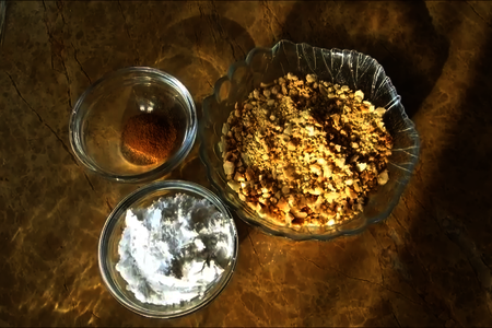 Марокканские булочки с арахисом "1000 и 1 слой": шаг 5