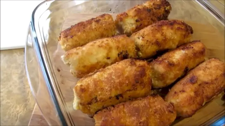Мясные рулетики с овощами: шаг 8