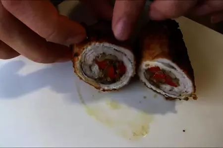 Мясные рулетики с овощами: шаг 9