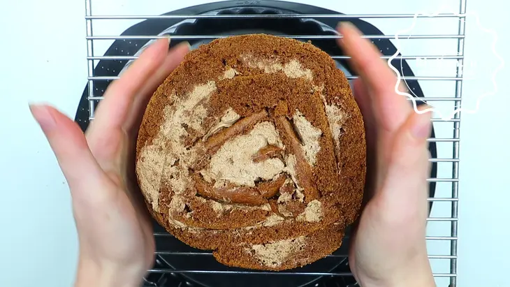 Шоколадный торт моя прага с вертикальными коржами: шаг 5