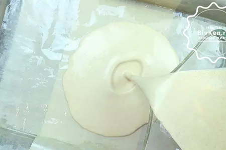 Самый большой блинчик с творогом в духовке: шаг 2