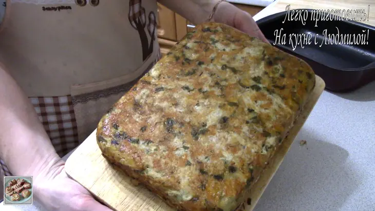 Пирог из лаваша с мясной начинкой: шаг 10