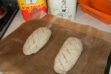 Хлеб ржаной на закваске из пророщенной пшеницы: шаг 10