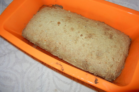 Хлеб ржаной на закваске из пророщенной пшеницы: шаг 12