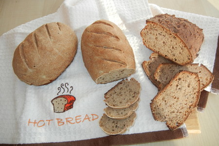 Хлеб ржаной на закваске из пророщенной пшеницы: шаг 17