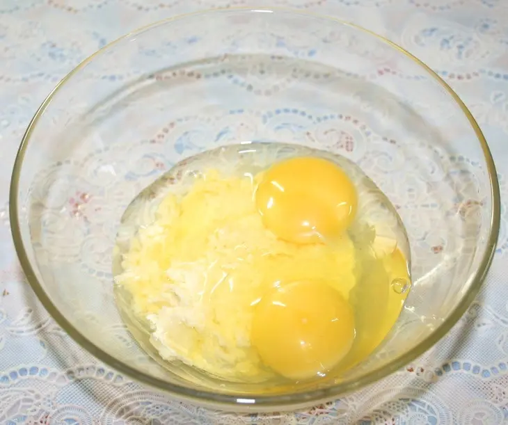 Новогоднее печенье с апельсиновым джемом: шаг 1