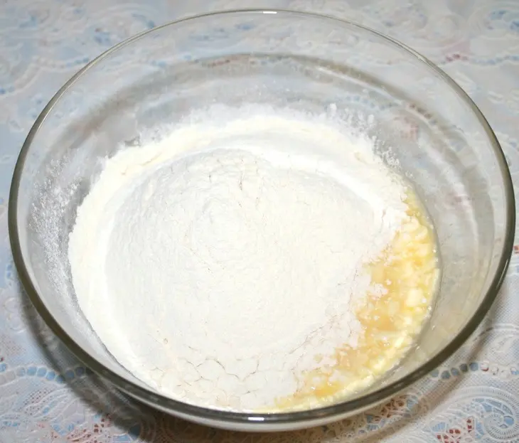 Новогоднее печенье с апельсиновым джемом: шаг 2