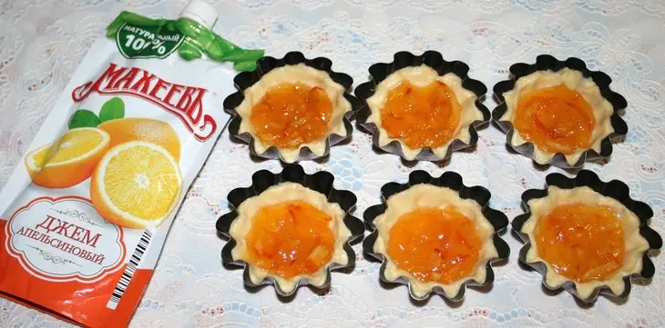 Новогоднее печенье с апельсиновым джемом: шаг 5
