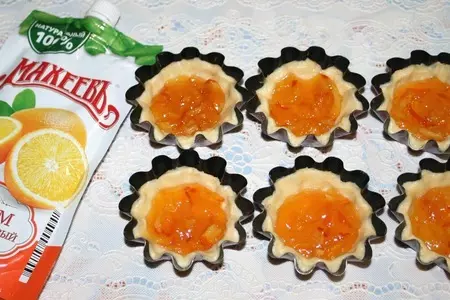 Новогоднее печенье с апельсиновым джемом: шаг 5