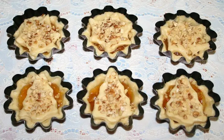 Новогоднее печенье с апельсиновым джемом: шаг 7