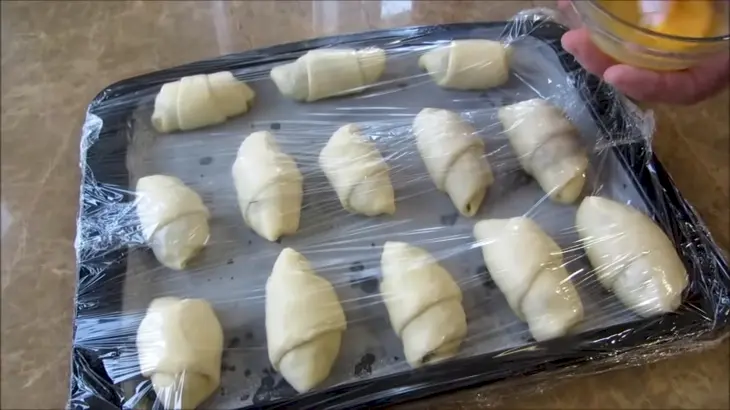 Рогалики с капустой: шаг 7