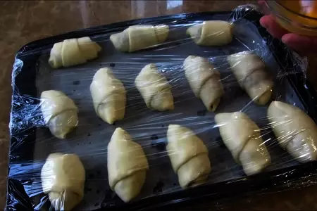 Рогалики с капустой: шаг 7