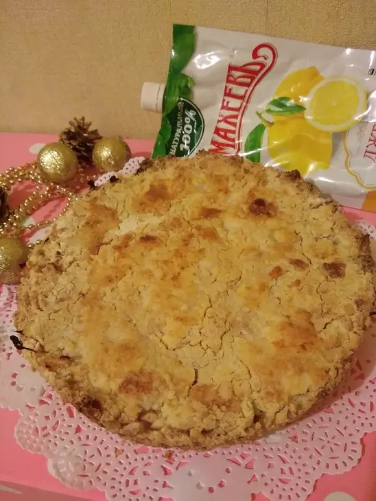 Лимонно-яблочный пирог по махеевски: шаг 9
