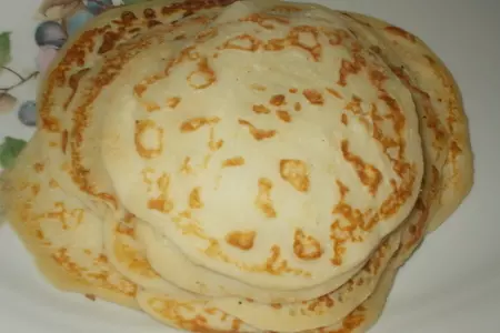 Блинные корзиночки: шаг 1