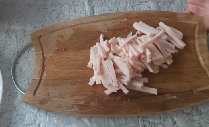 Салат "пицца": шаг 3